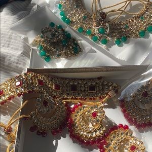 Jwellery necklece tikka